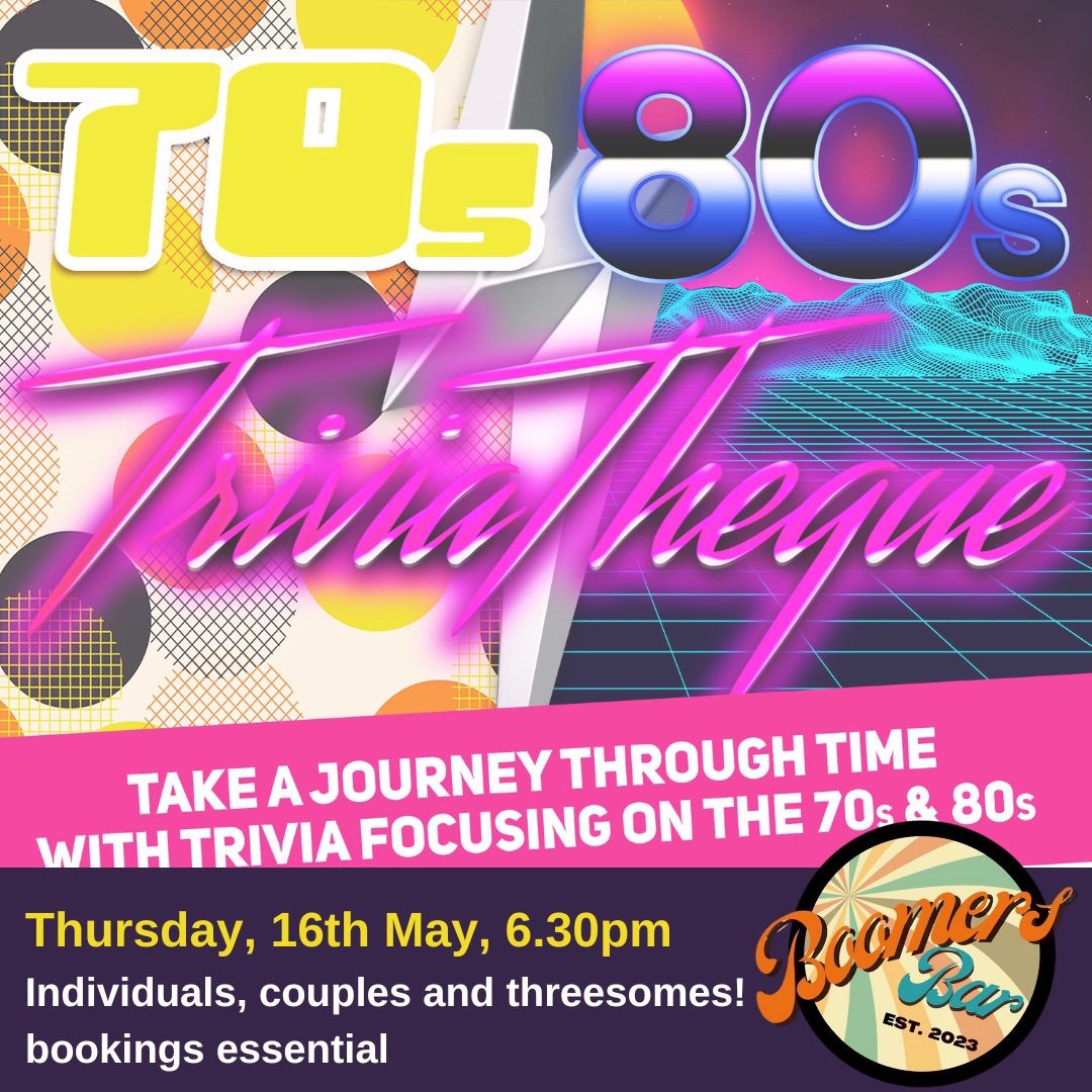 70s 80s Trivia Night