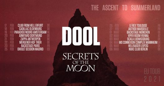 LEIDER ABGESAGT Dool & Secrets of the Moon l Backstage M\u00fcnchen