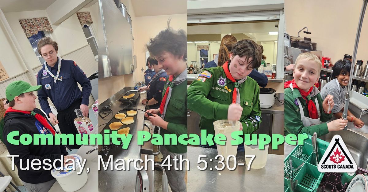 Community Pancake Supper