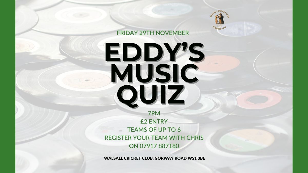 Eddy's Music Quiz