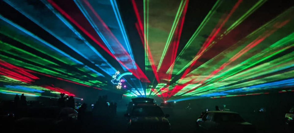 Drive-in Laser Light Show - Lake City