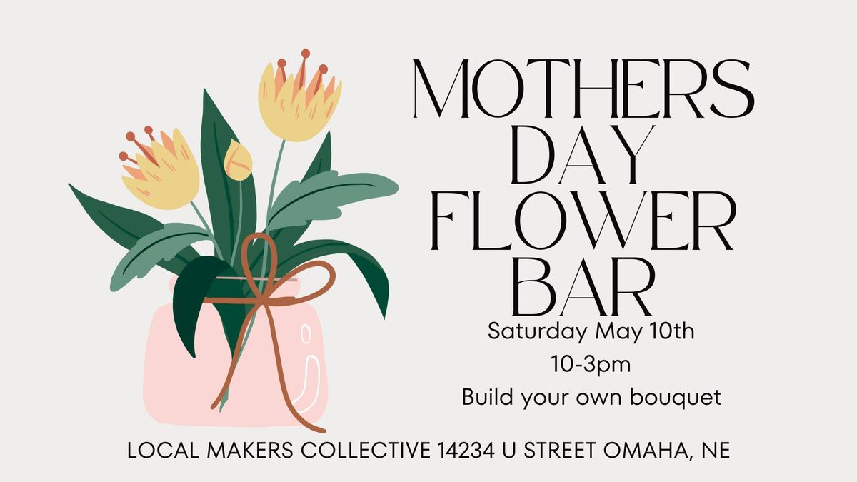 Mothers Day Flower Bar