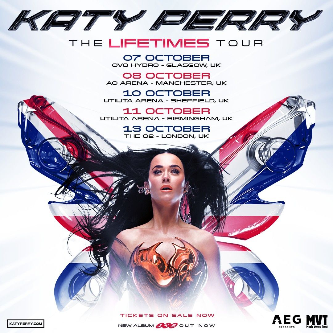 Katy Perry at Utilita Arena Sheffield