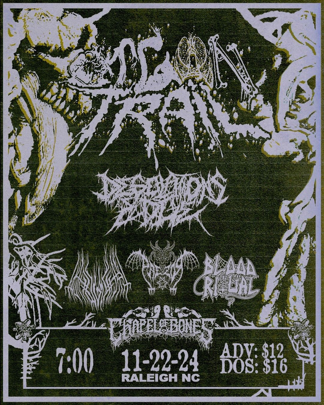 Organ Trail \/ Desolations Edge \/ Pathogenesis \/ Paezor \/ Blood Ritual