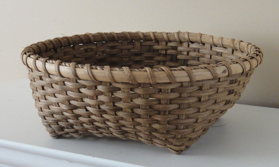 Shaker Style Cathead Low Bowl Basket Class