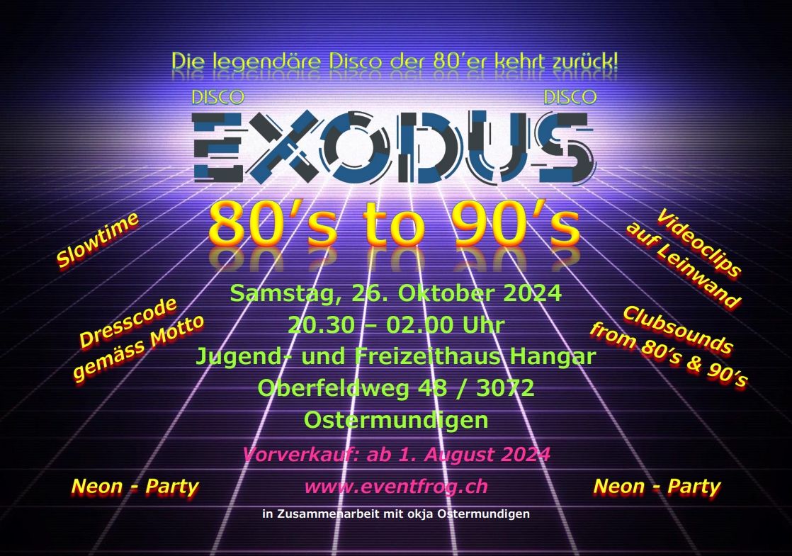 Disco EXODUS Revival 2024