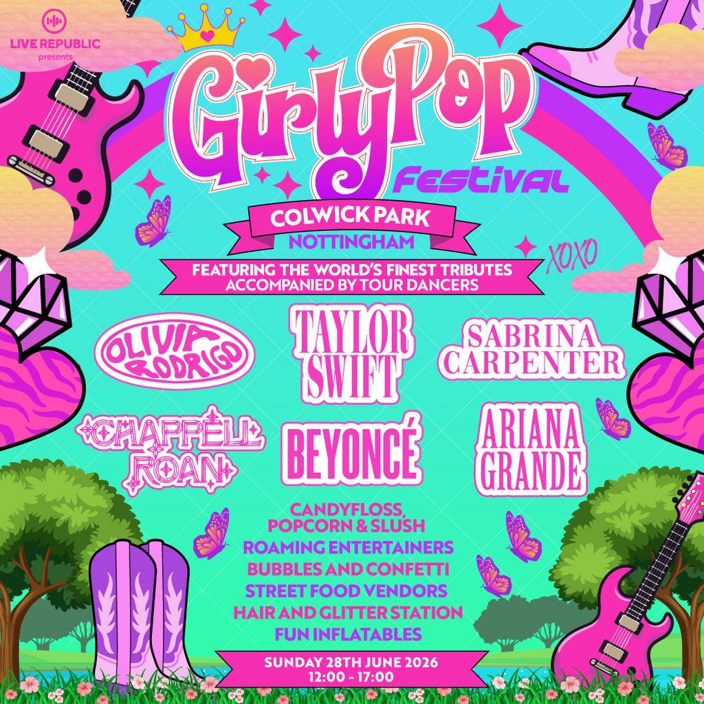 GirlyPop Live | Colwick Park, Nottingham