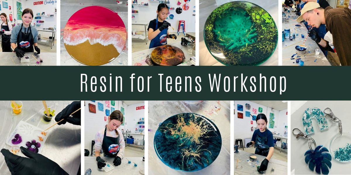 Resin Art Workshop for Teens