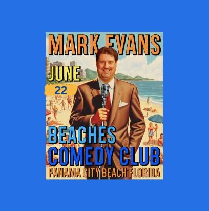 Mark Evans at Beaches Comedy Club
