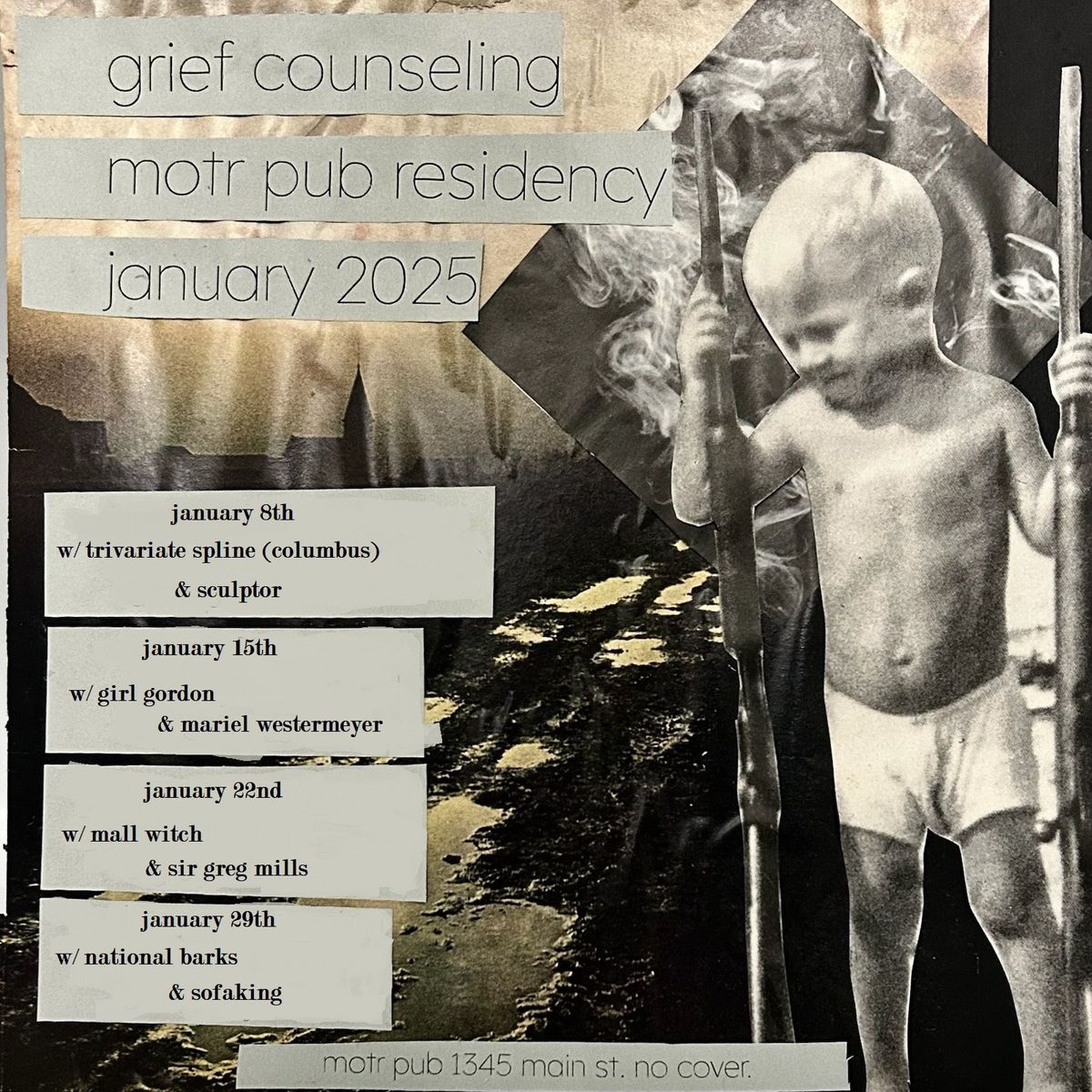 Grief Counseling residency (gig #2) w\/ Girl Gordon & Mariel Westermeyer 