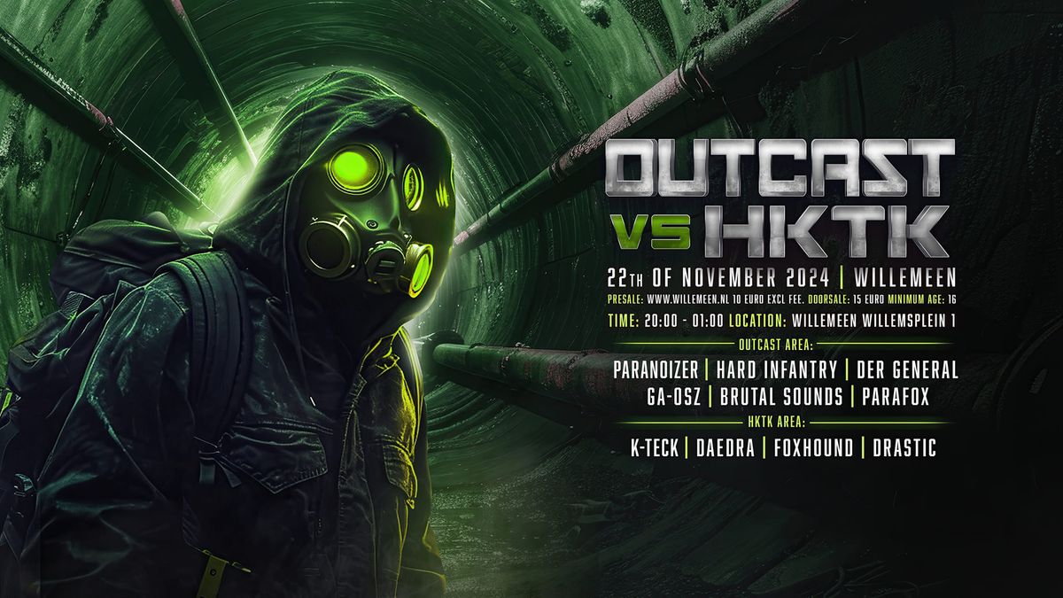 OUTCAST vs HKTK w\/ Paranoizer + Hard Infantry + Ga-osz + Daedra + K-Teck and more!