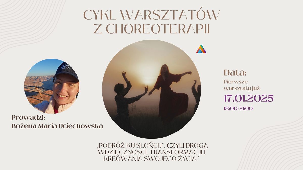 Cykl warsztat\u00f3w choreoterapii \u201ePodr\u00f3\u017c ku S\u0142o\u0144cu\u201d