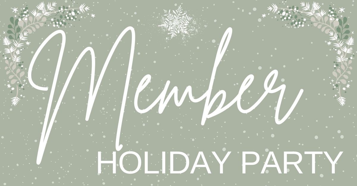 Member Holiday Party