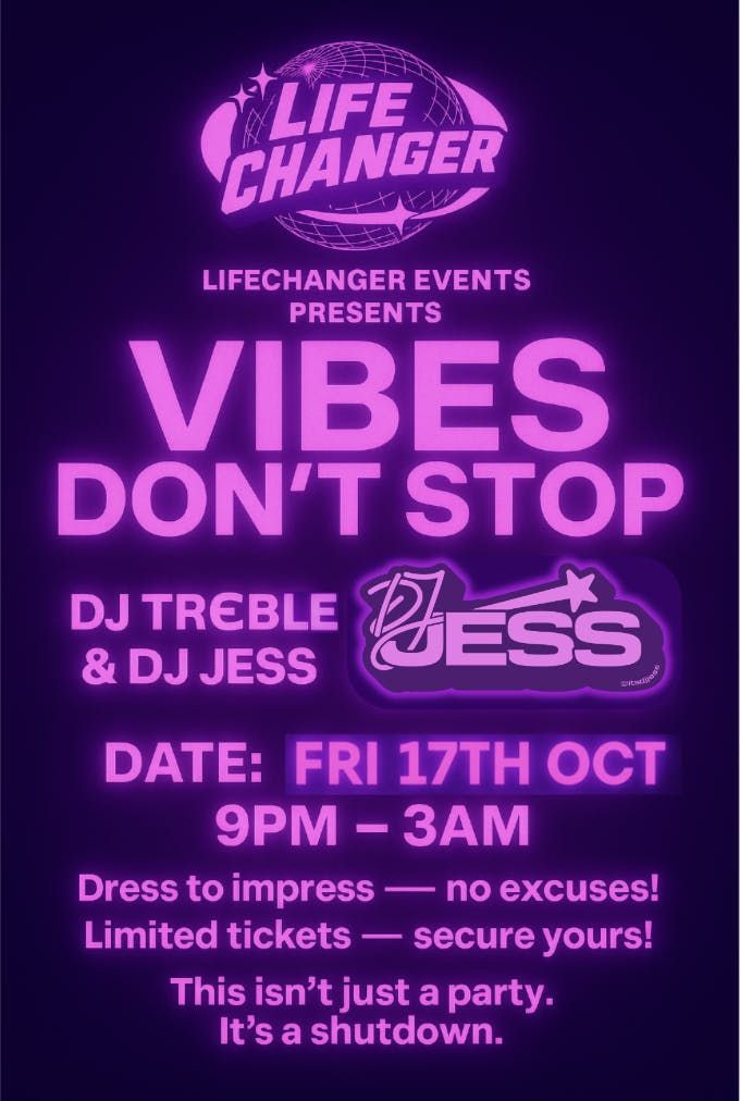 VIBES DONT STOP