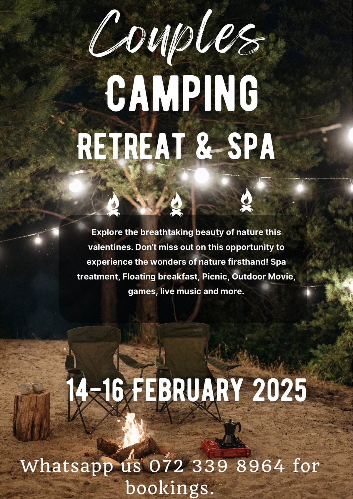 Couples Retreat Camp & Spa