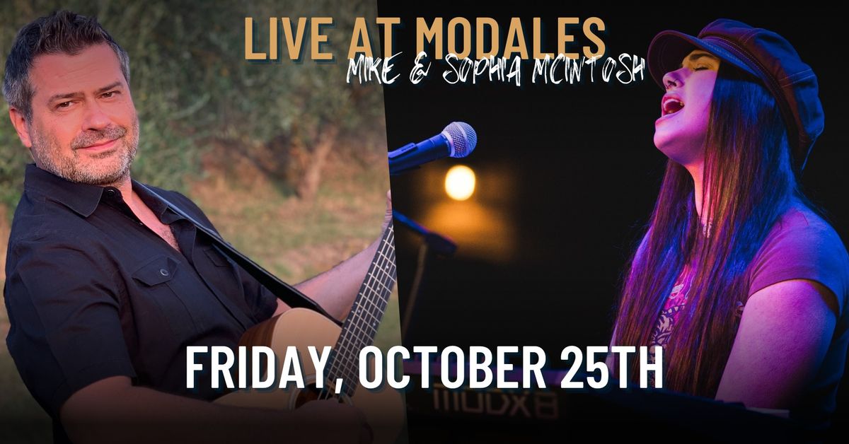 Mike & Sophia Mcintosh Live at Modales