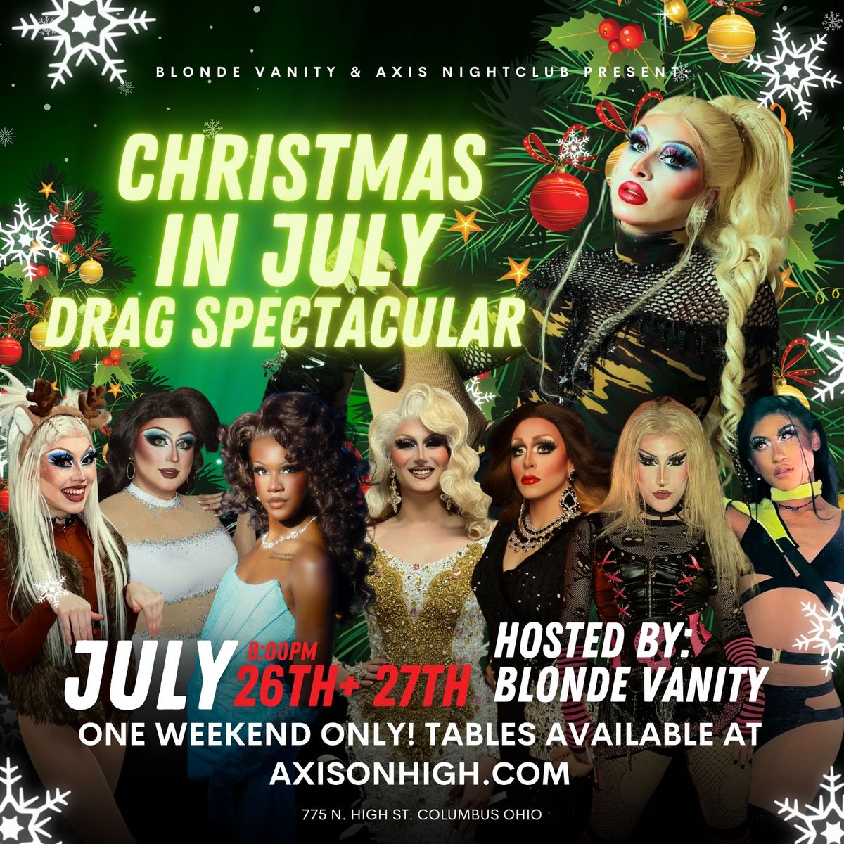 Christmas In July Drag Spectacular