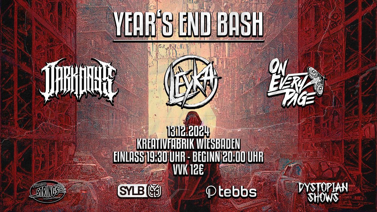 Year's End Bash - 13.12.2024 - Kreativfabrik Wiesbaden