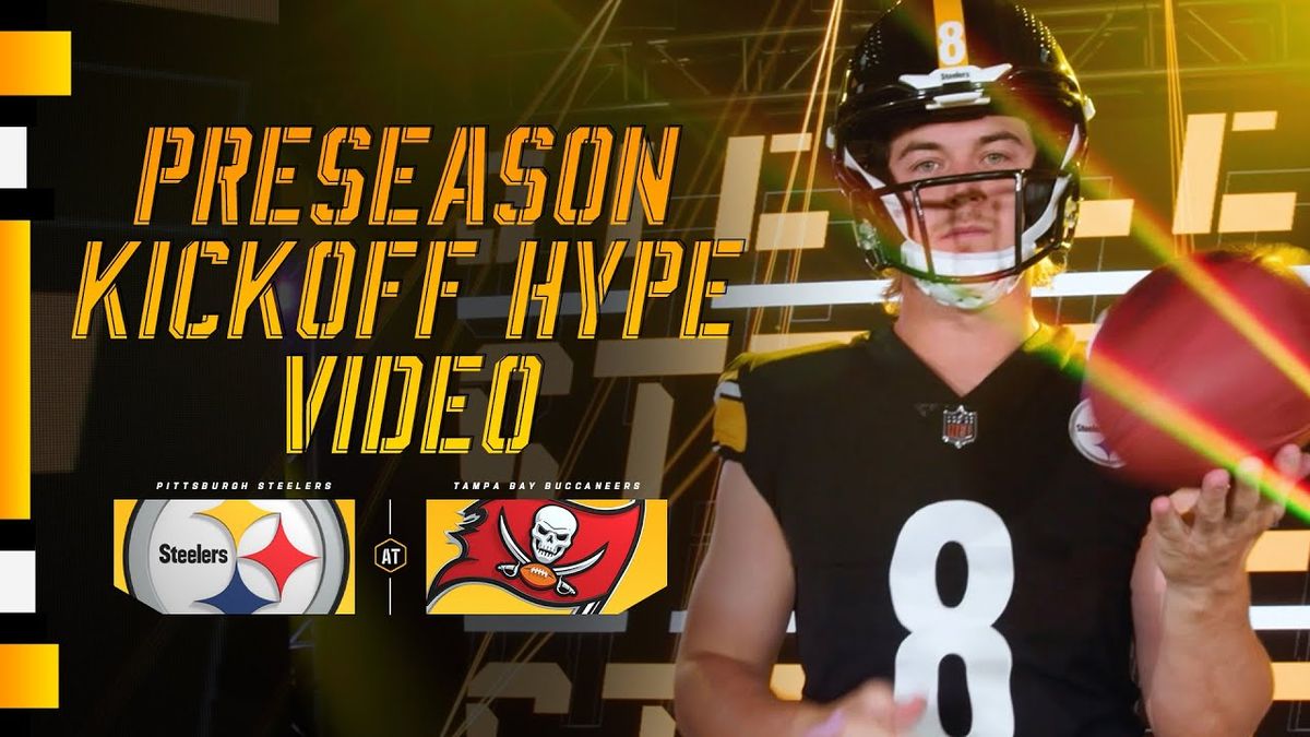 Preseason: Tampa Bay Buccaneers at Pittsburgh Steelers