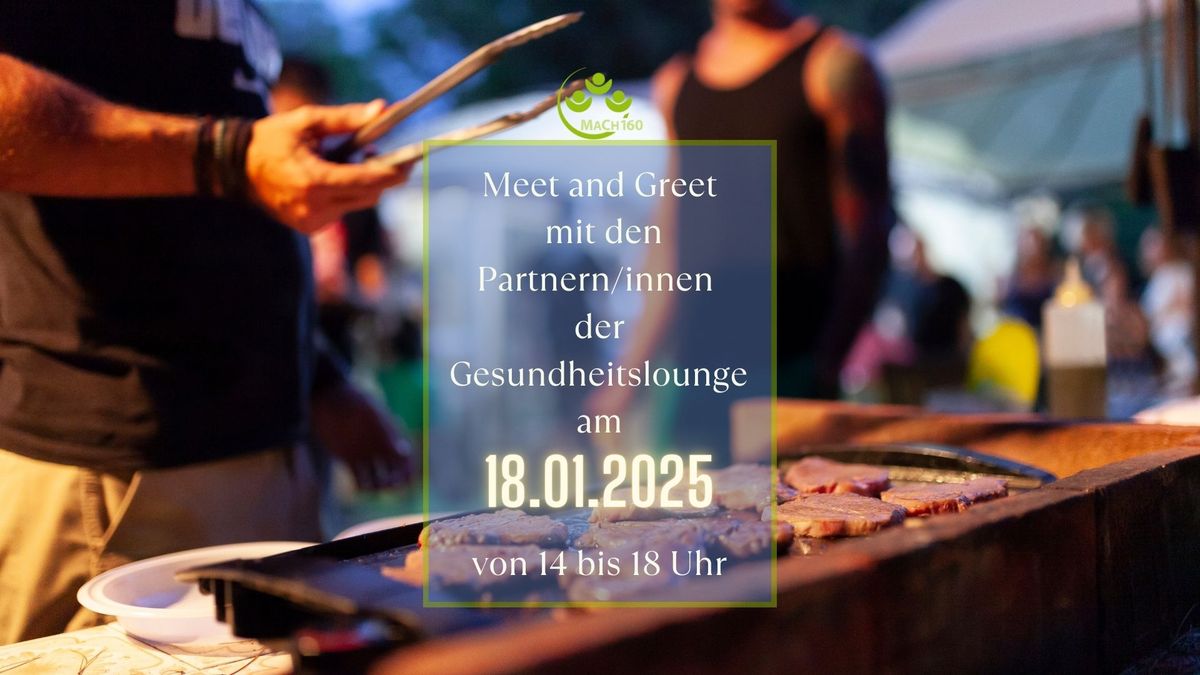 Meet & Greet mit den Partnern\/innen der Gesundheitslounge