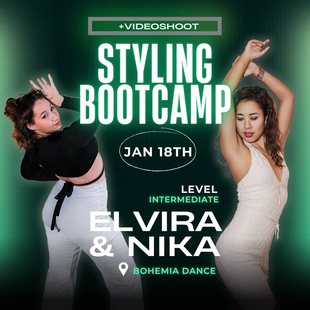 Bachata Bootcamp: Styling & Choreo Mastery with Nika & Elvira