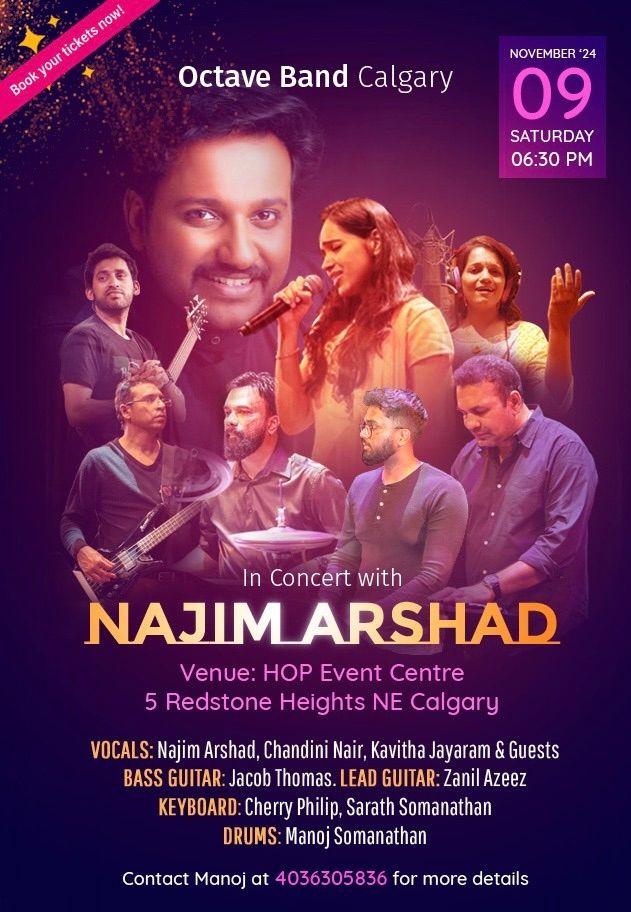 Concert with NAJIM ARSHAD