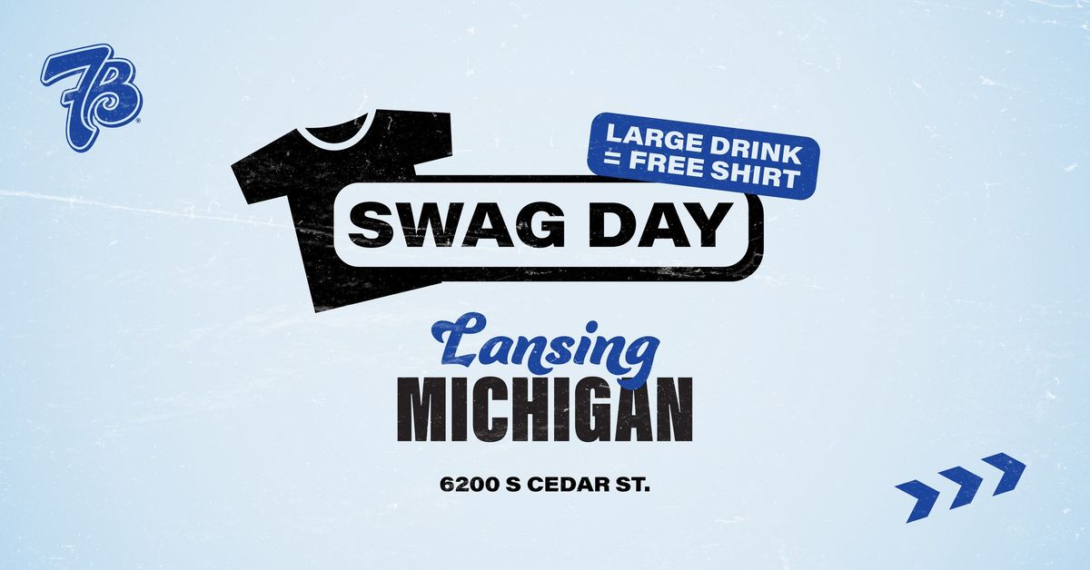 FREE SHIRTS | SWAG DAY | LANSING, MI!!!