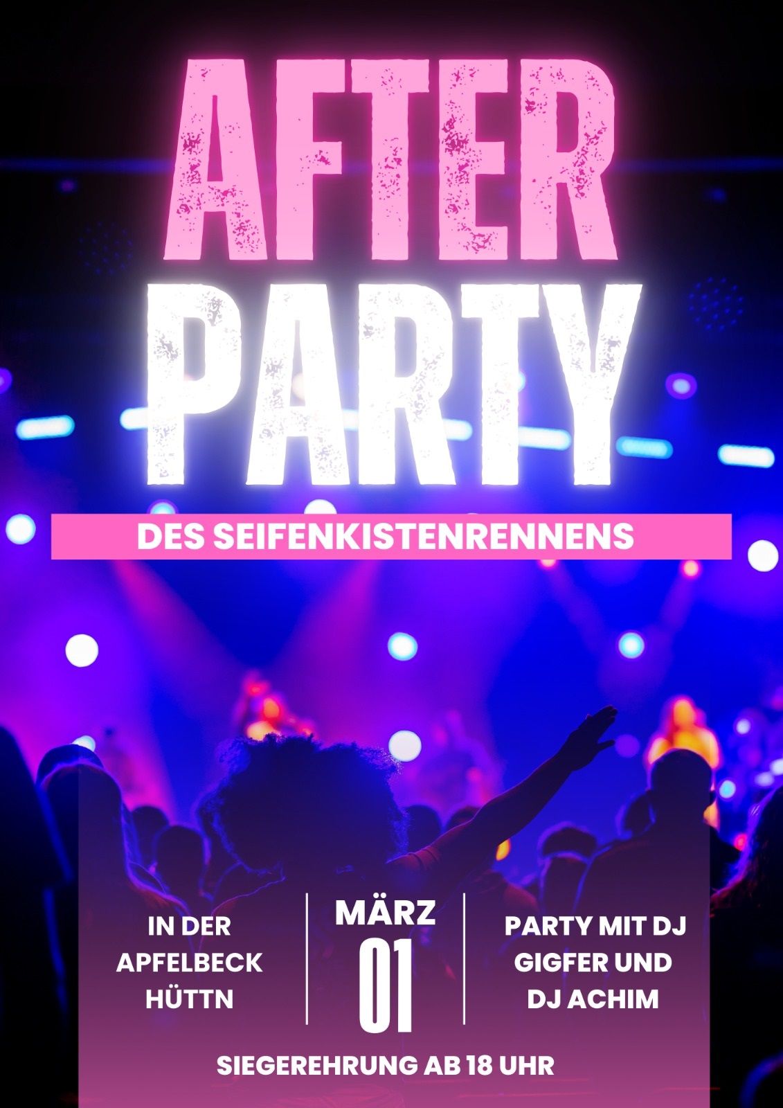 After Party des Seifenkistenrennens