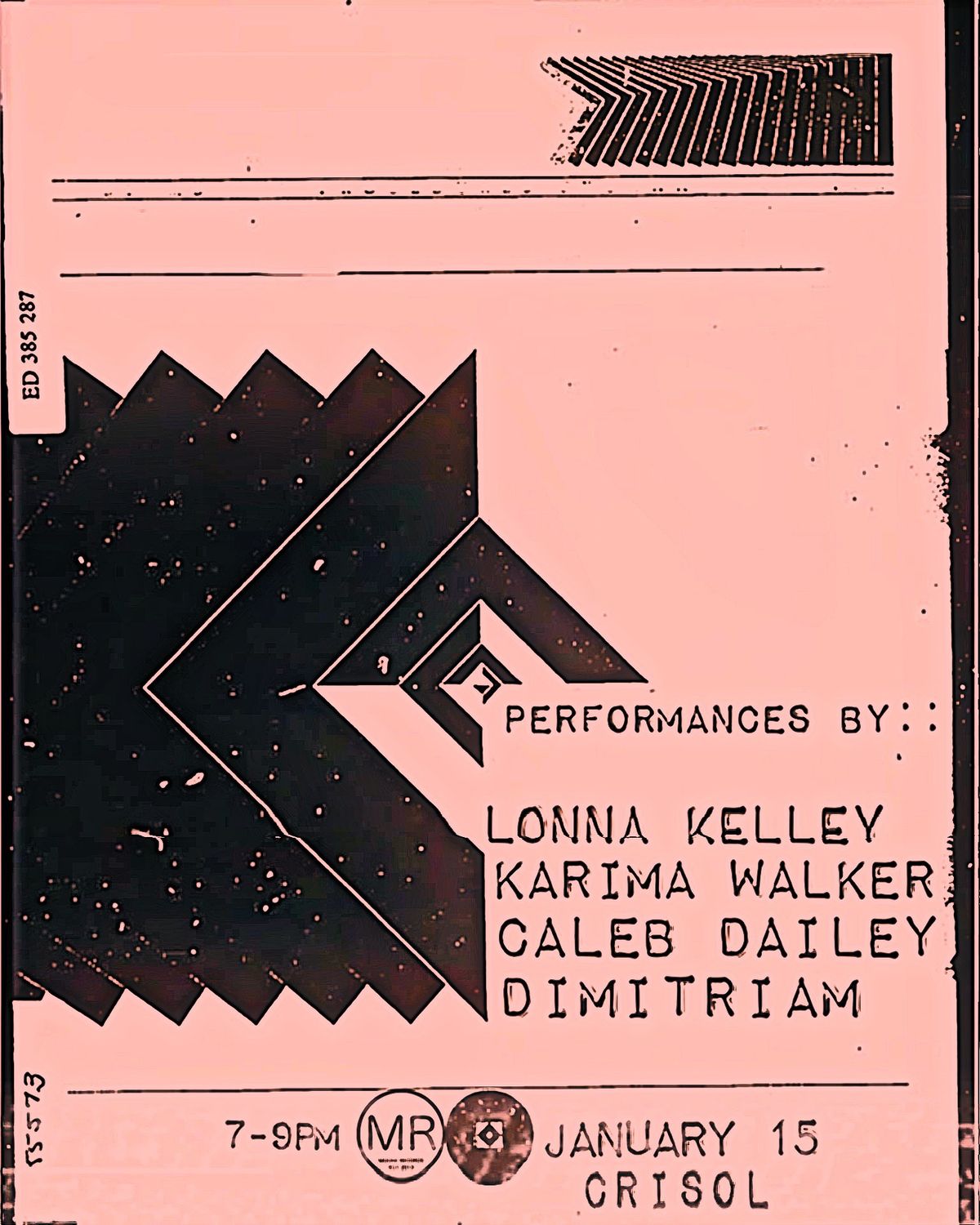 Lonna Kelley, Dimitriam, Karima Walker, Caleb Dailey live at Crisol