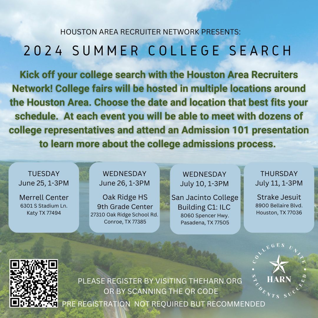 HARN Summer College Search 2024