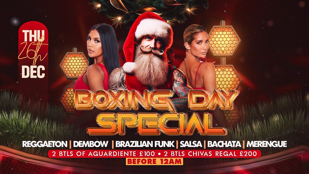 BOXING DAY SPECIAL @PARADISE