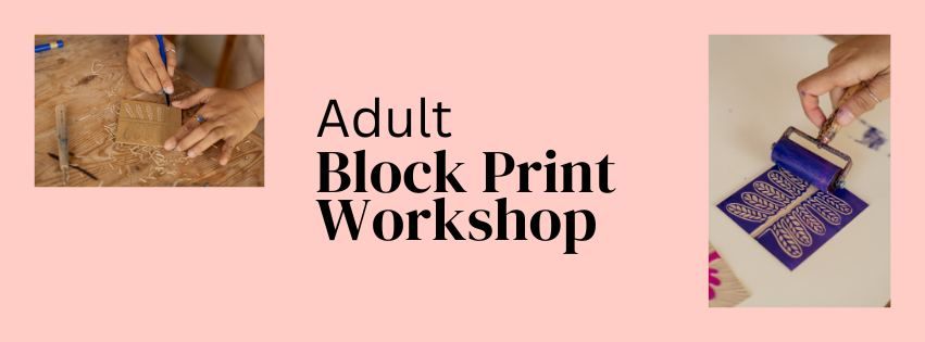 Adult Tinned Fish Block Print Workshop