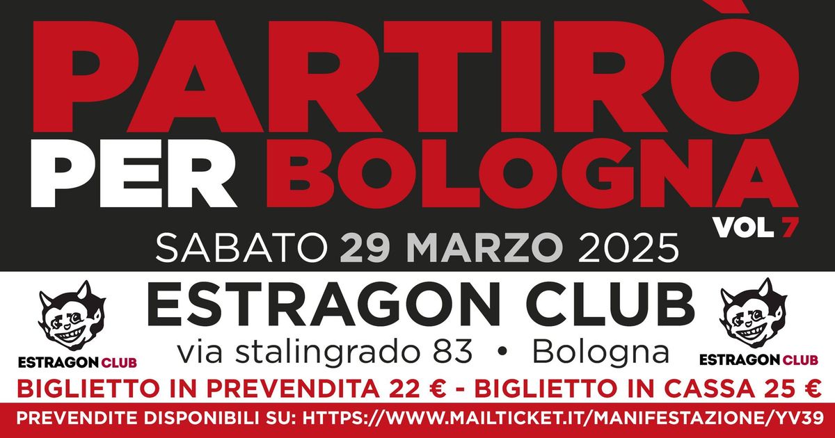 Partiro' Per Bologna vol 7