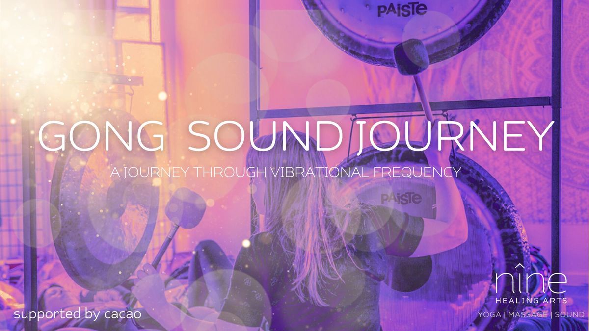 GONG SOUND JOURNEY - supported by cacao  