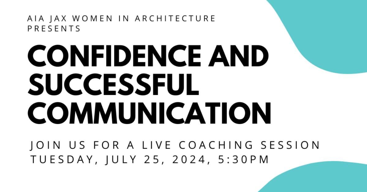 WiA Presents: Confidence and Successful Communication