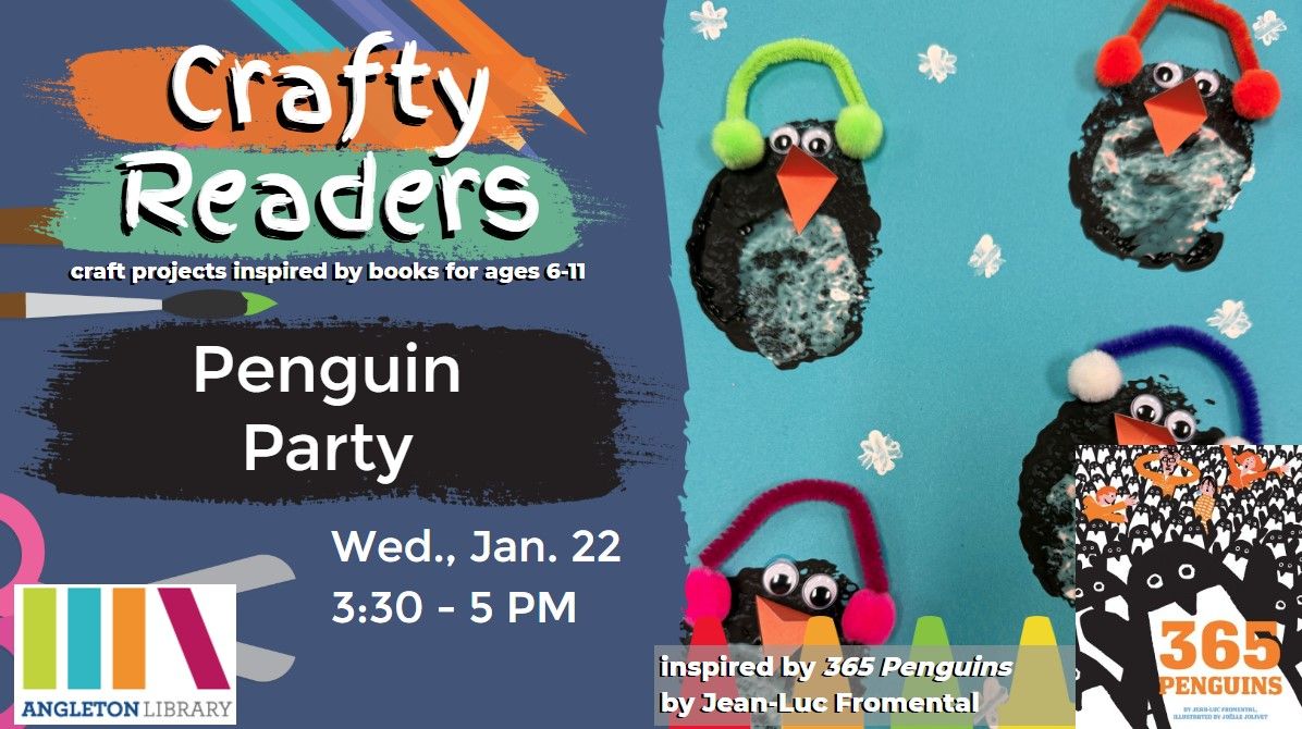 Crafty Readers - Penguin Party