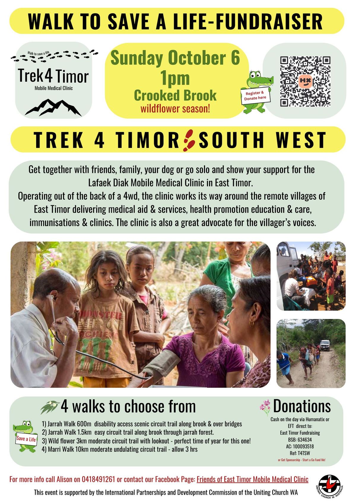 Trek for Timor 2024: South West, Western Australia 