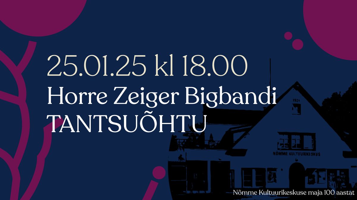 Horre Zeiger Bigband 70: TANTSU\u00d5HTU