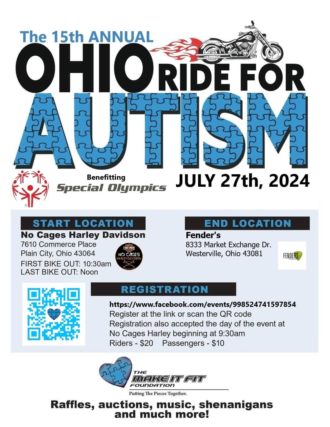 The Ohio Ride For Autism 2024