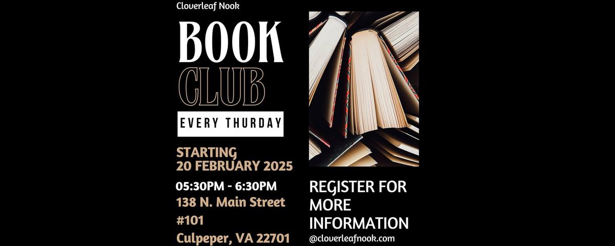 Cloverleaf Nook Book Club