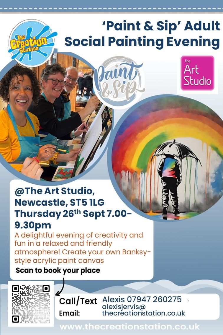 Paint & Sip Adult Painting Social Evening