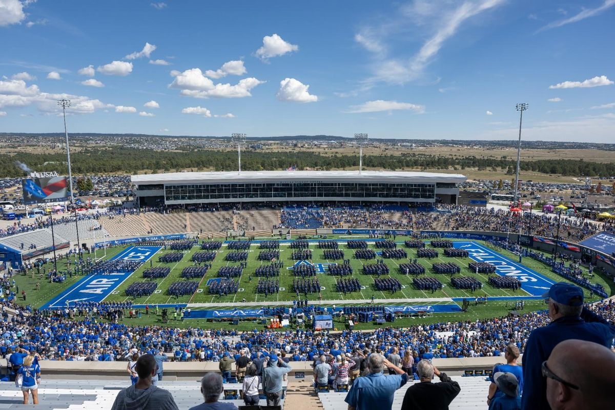 Parking Air Force Falcons at Wyoming Cowboys Mens Basketball