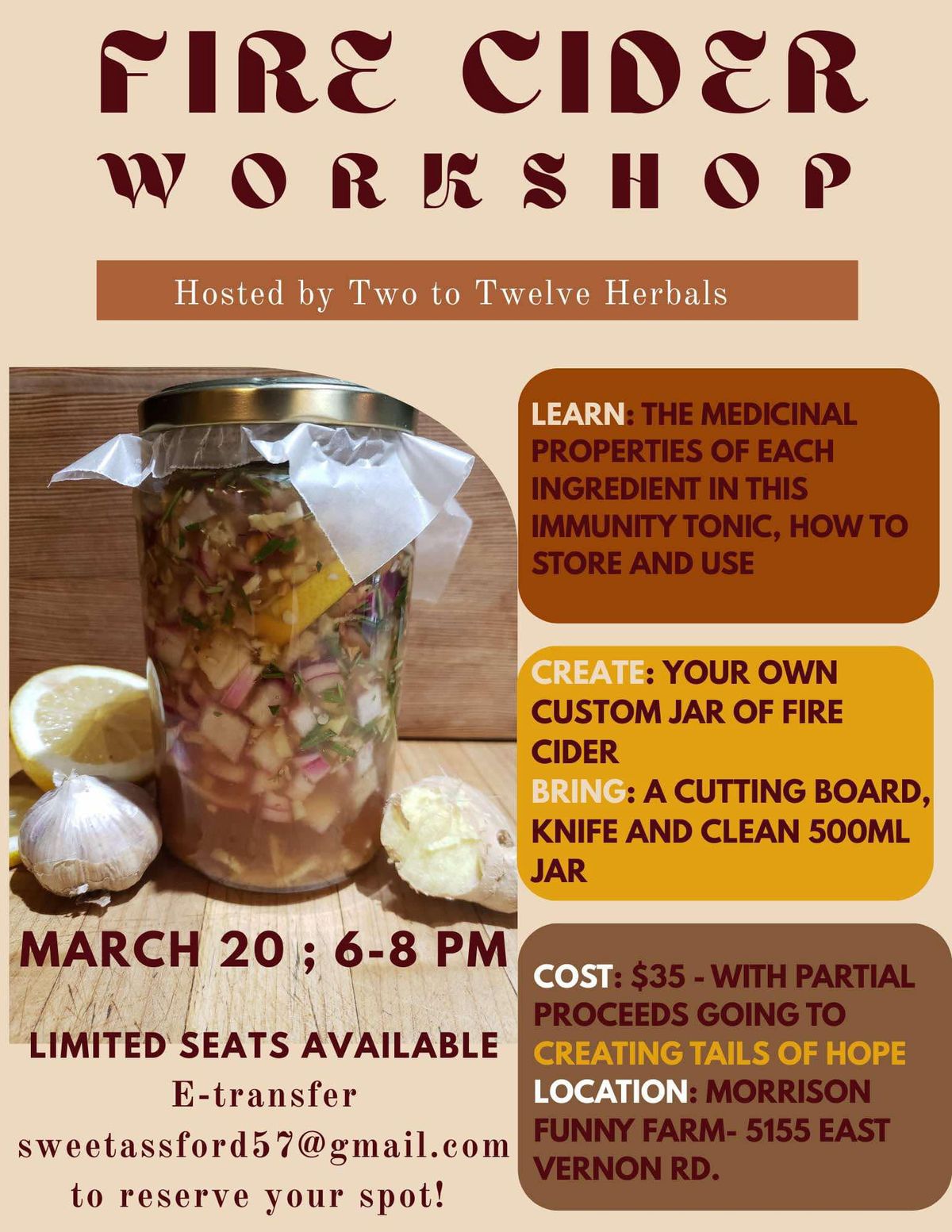 Fire Cider Workshop