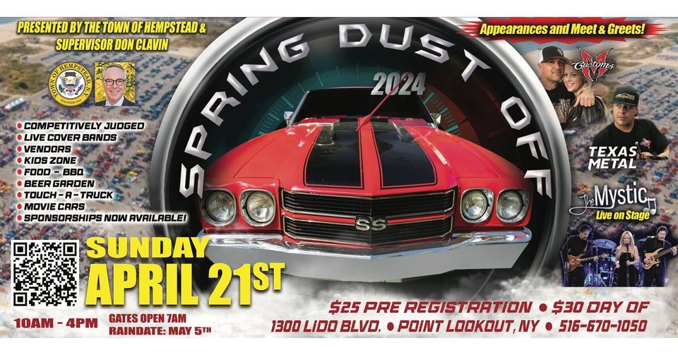 2024 Town of Hempstead Car Show - The Spring Dust Off