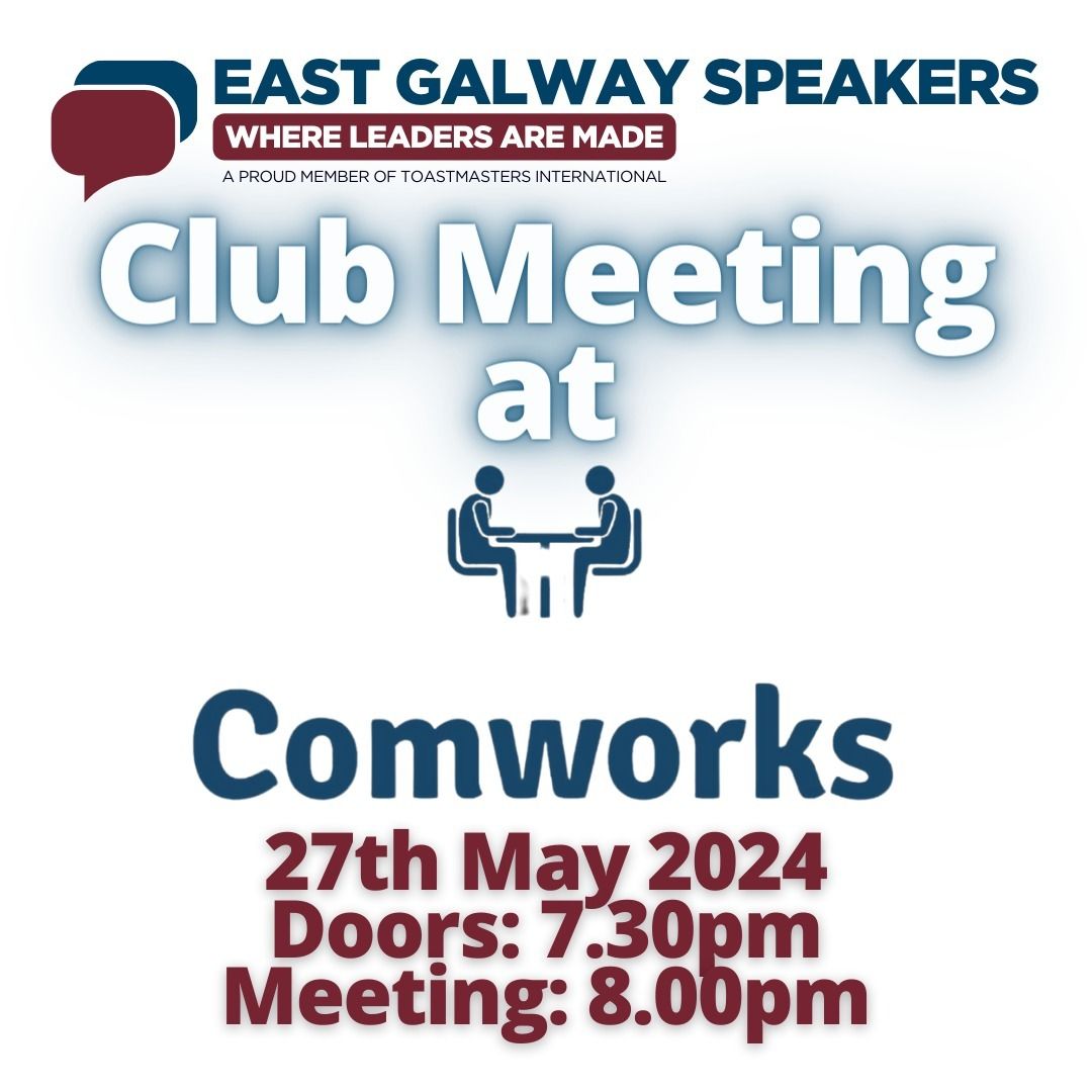East Galway Speakers - 'In Full Bloom' meeting.