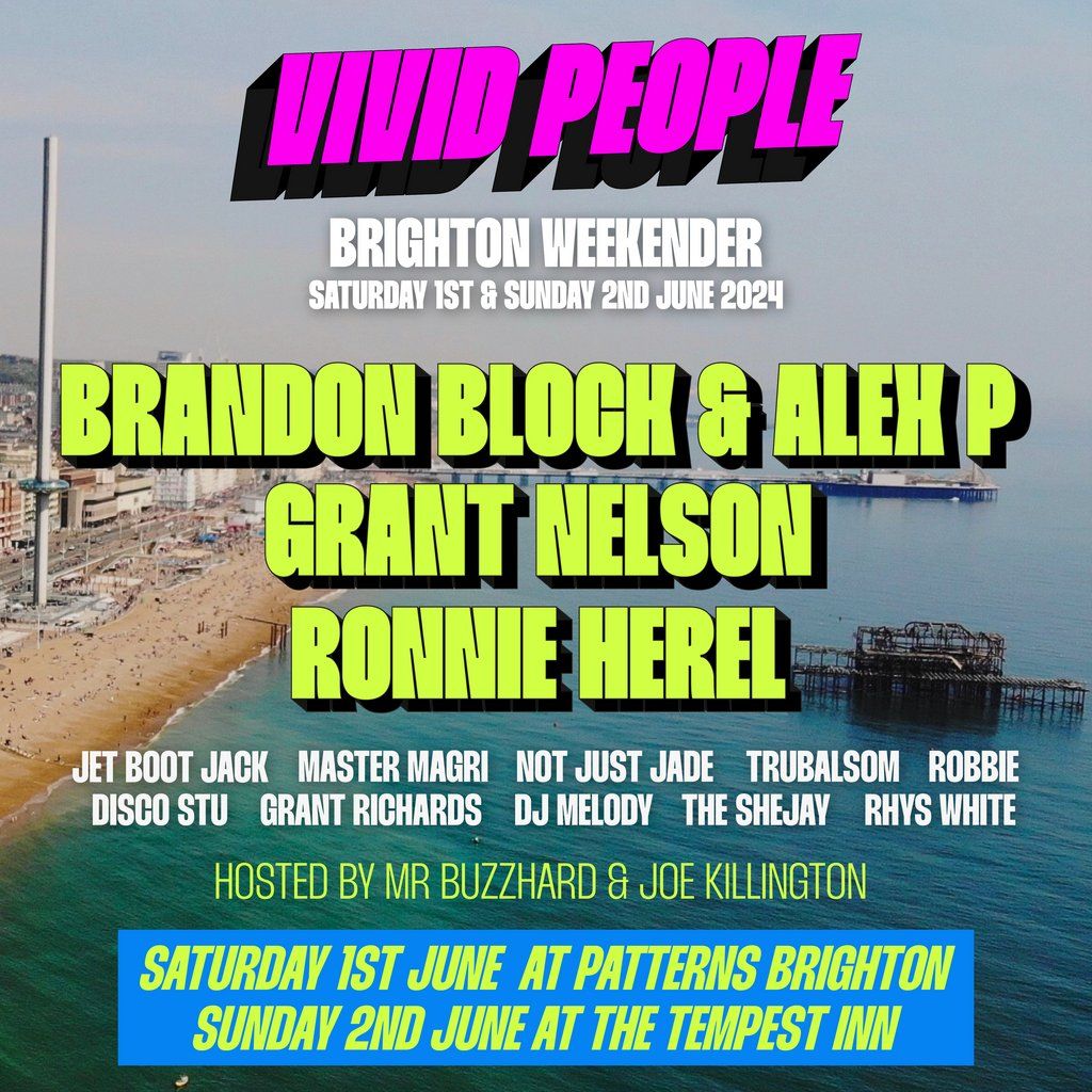Vivid People Brighton Weekender