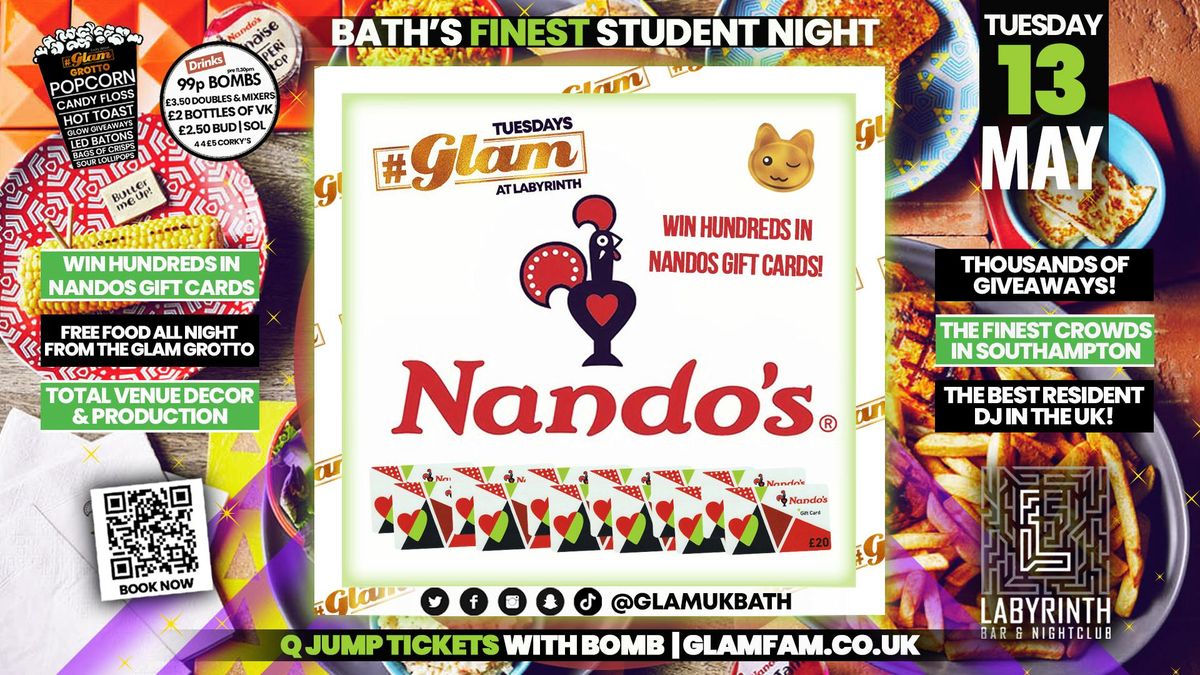 Glam -  NANDOS TAKEOVER \ud83d\ude0b | Tuesdays at Labs \ud83d\ude3b