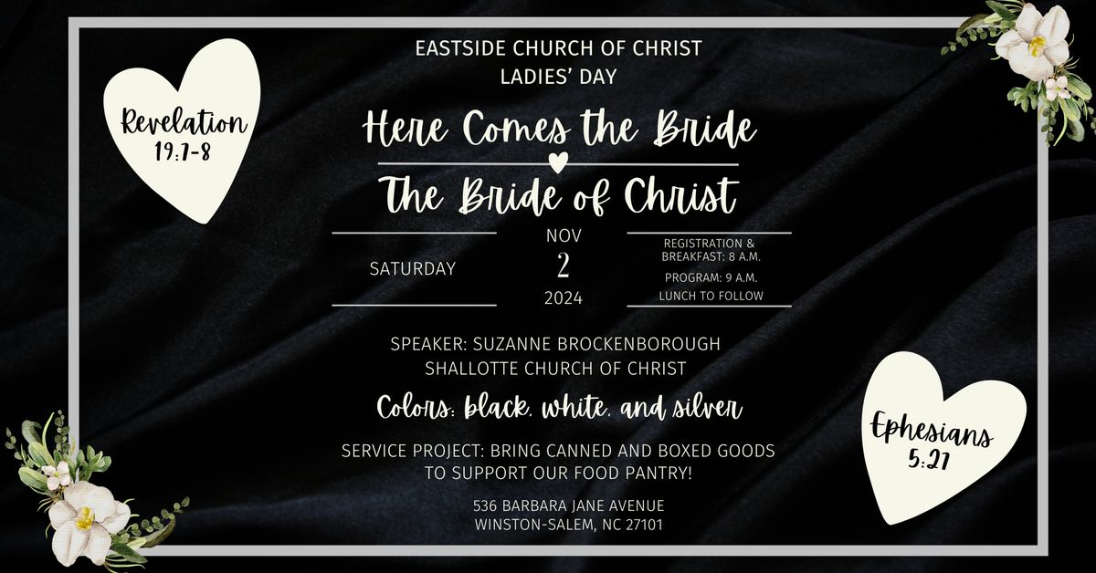 Eastside church of Christ Ladies\u2019 Day