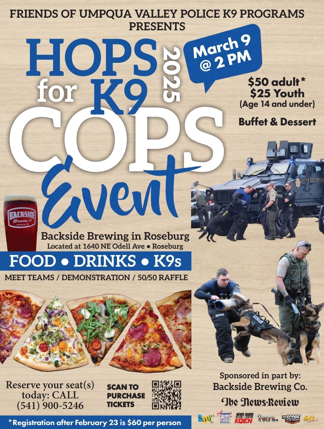 Hops for K9 Cops