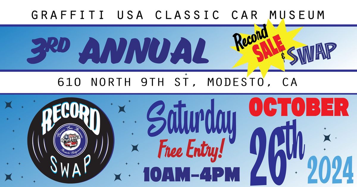 3rd Annual Vinyl Record Sale & Swap